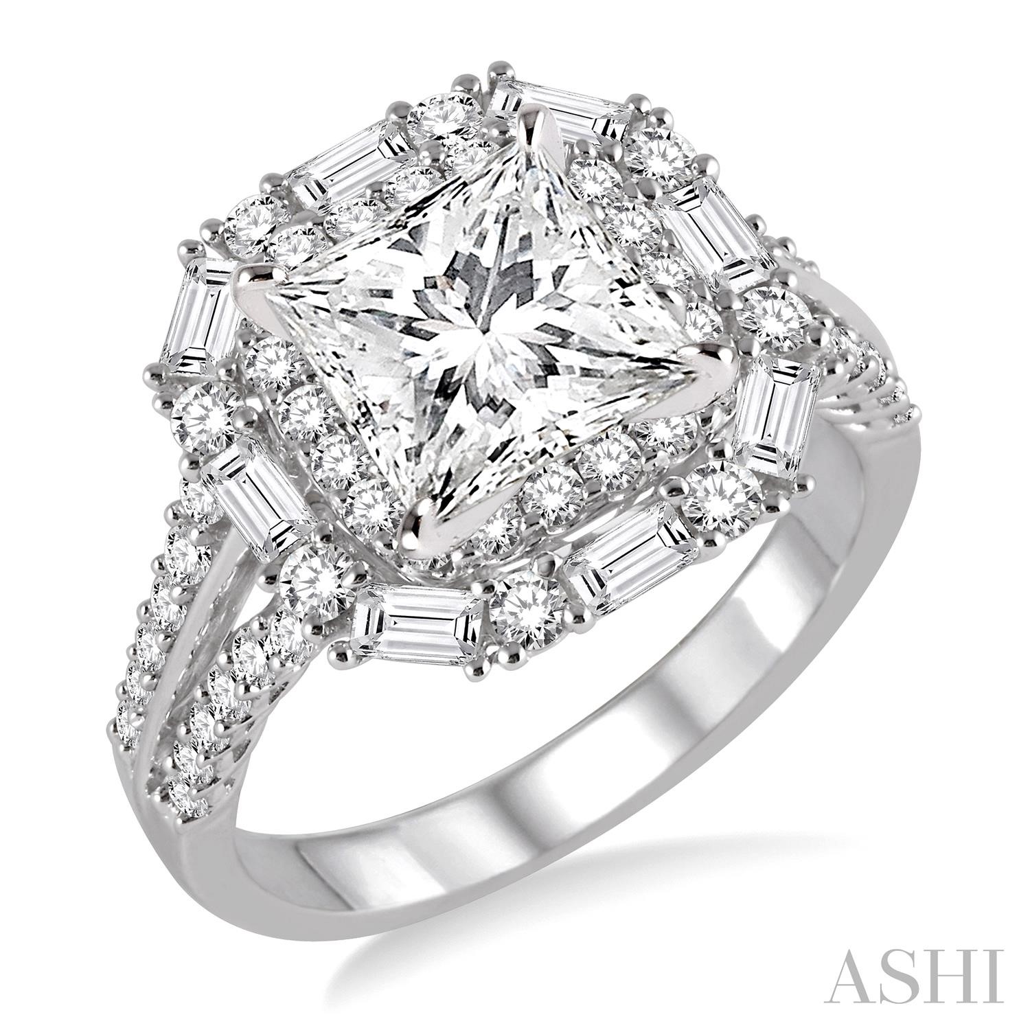 Semi-Mount Diamond Engagement Ring