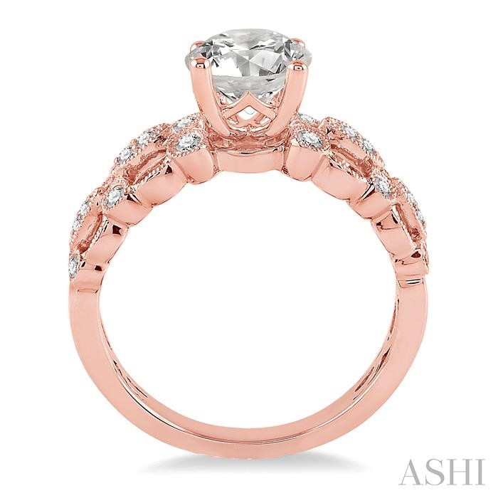 Semi-Mount Diamond Engagement Ring
