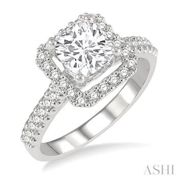 Semi-Mount Diamond Engagement Ring