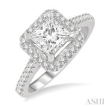 Semi-Mount Diamond Engagement Ring