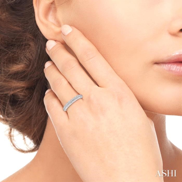 Diamond Wedding Band View 4