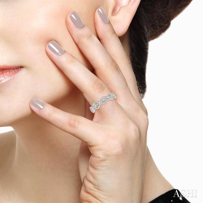 Stackable Diamond Fashion Band View 4