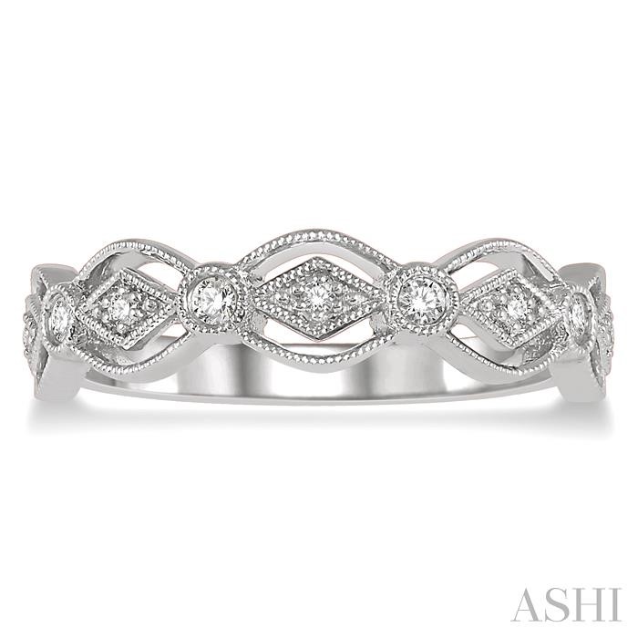 Stackable Diamond Fashion Band View 2