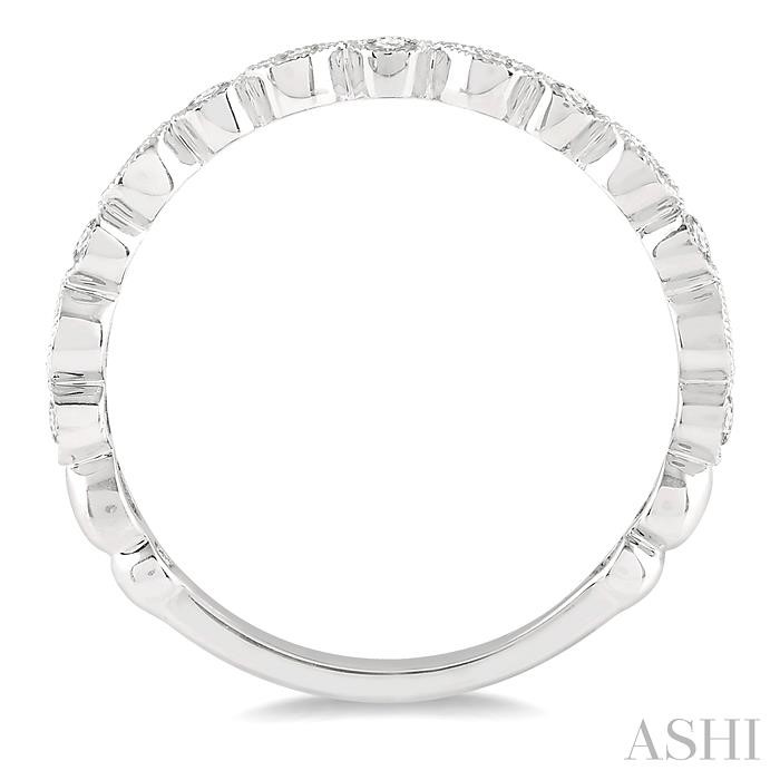 Stackable Diamond Wedding Band View 3