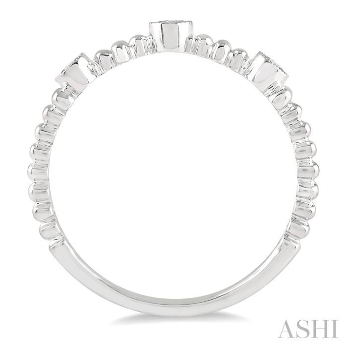 Stackable Diamond Fashion Band View 3