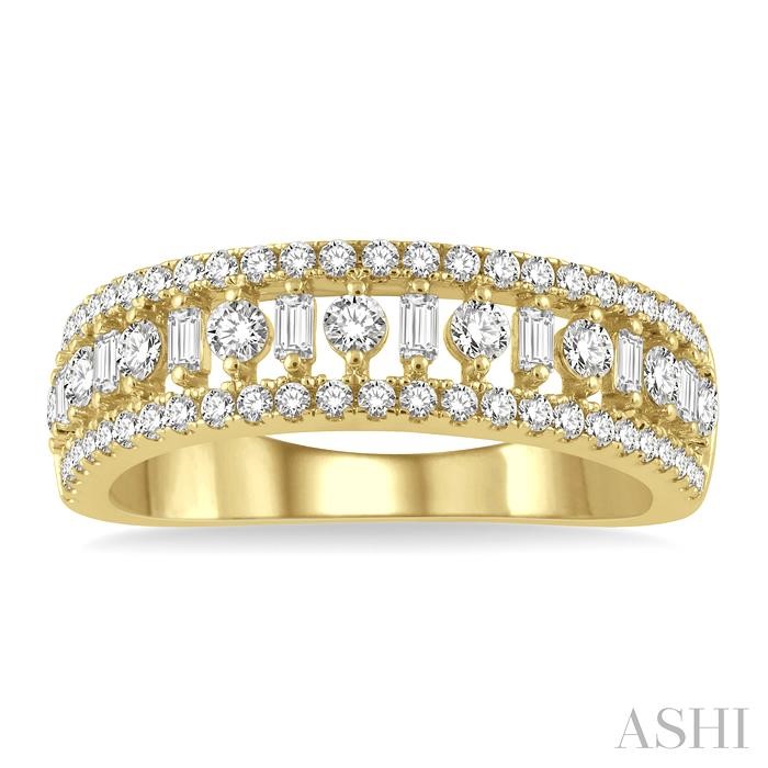 Baguette Diamond Fashion Band View 2