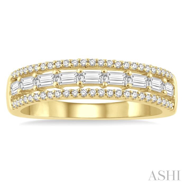 Baguette Diamond Fashion Band View 2