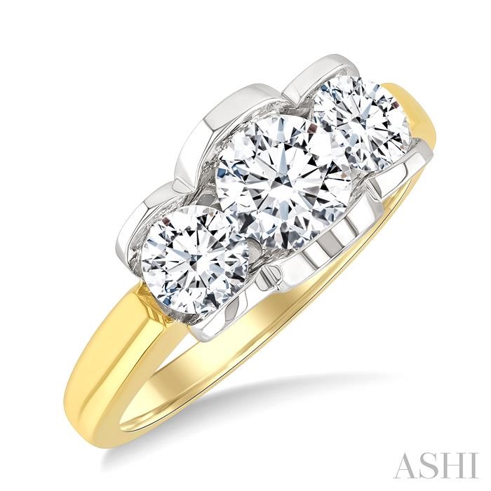 3 Stone Diamond Fashion Ring