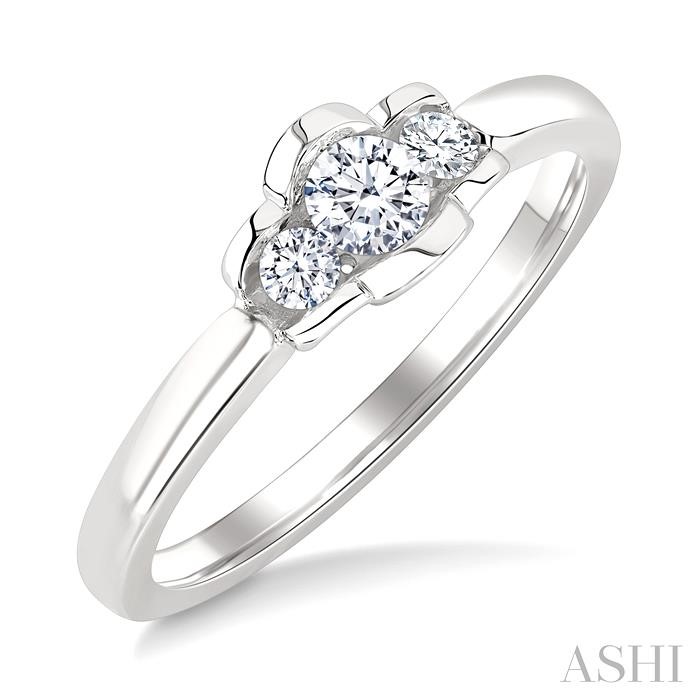 3 Stone Diamond Fashion Ring