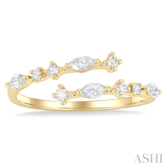 Diamond Fashion Open Band View 2