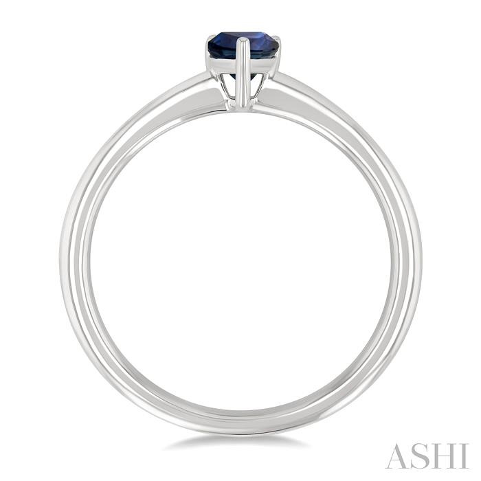 Pear Shape Gemstone Solitaire Ring View 3