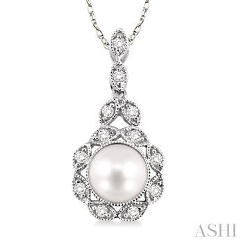 Gemstone & Diamond Pendant