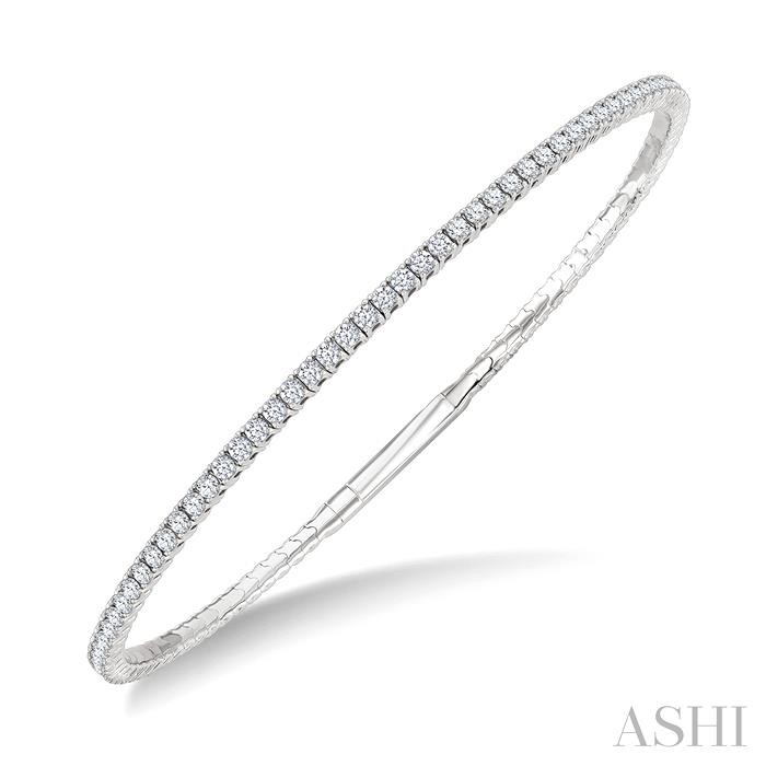 Diamond Fullway Straight Flex Bangle