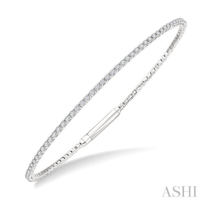 Diamond Fullway Straight Flex Bangle