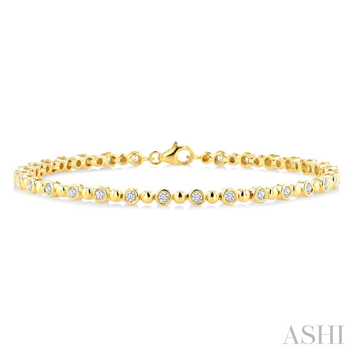 Bead Bijoux Bezel Diamond Fashion Bracelet