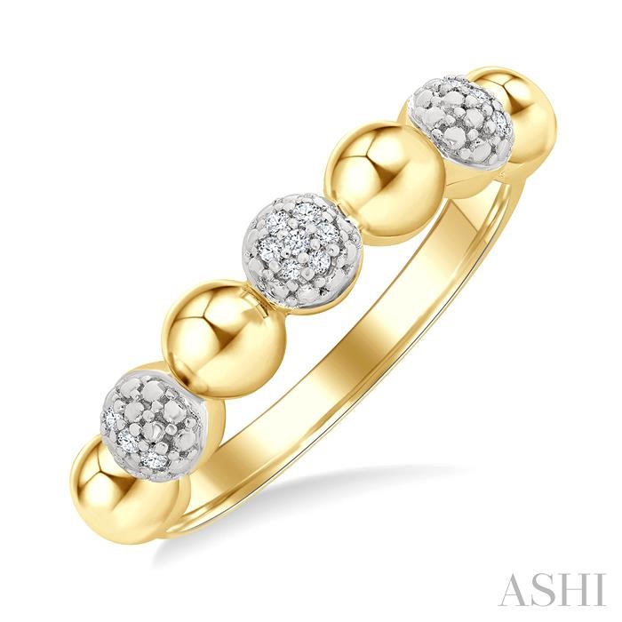 Bead Bijoux Gold Vermeil Bold Diamond Fashion Ring