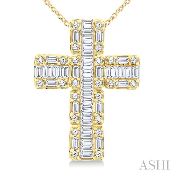 Cross Fusion Diamond Fashion Pendant View 3