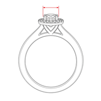 Center Stone Size