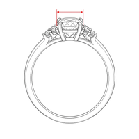 Center Stone Size