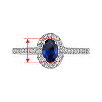 Center Stone Size