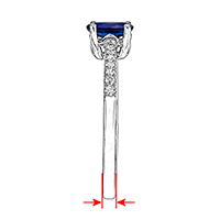 Shank Width