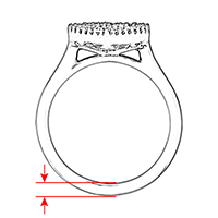 Bottom Shank Thickness