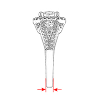 Shank Width