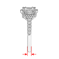 Shank Width