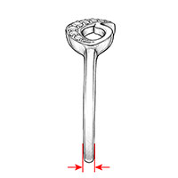 Shank Width