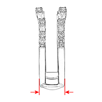 Shank Width
