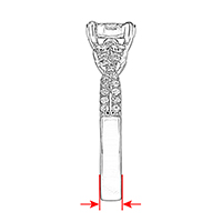 Shank Width