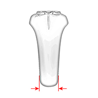 Shank Width