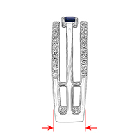 Shank Width