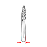 Shank Width